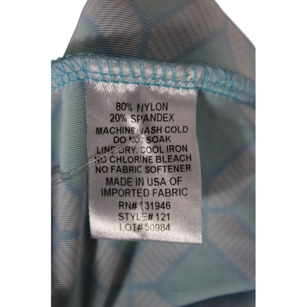 Jude Connally Women Shift Dress Blue Geometric Short Sleeve Size M - Picture 4 of 5